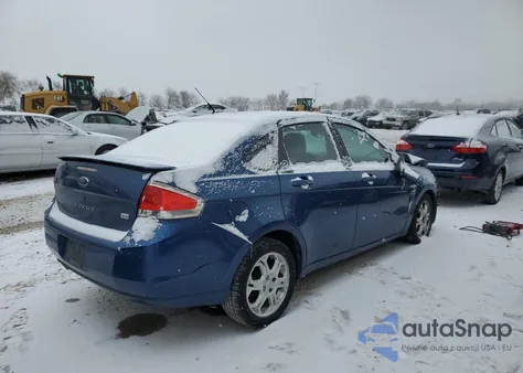 2008 Ford Focus Se from USA, damaged, VIN 1FAHP35N48W281786
